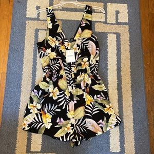 Forever 21 Floral Romper